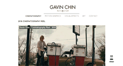 Desktop Screenshot of gavinchin.com