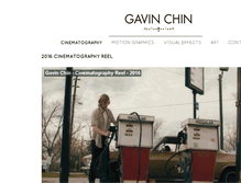 Tablet Screenshot of gavinchin.com